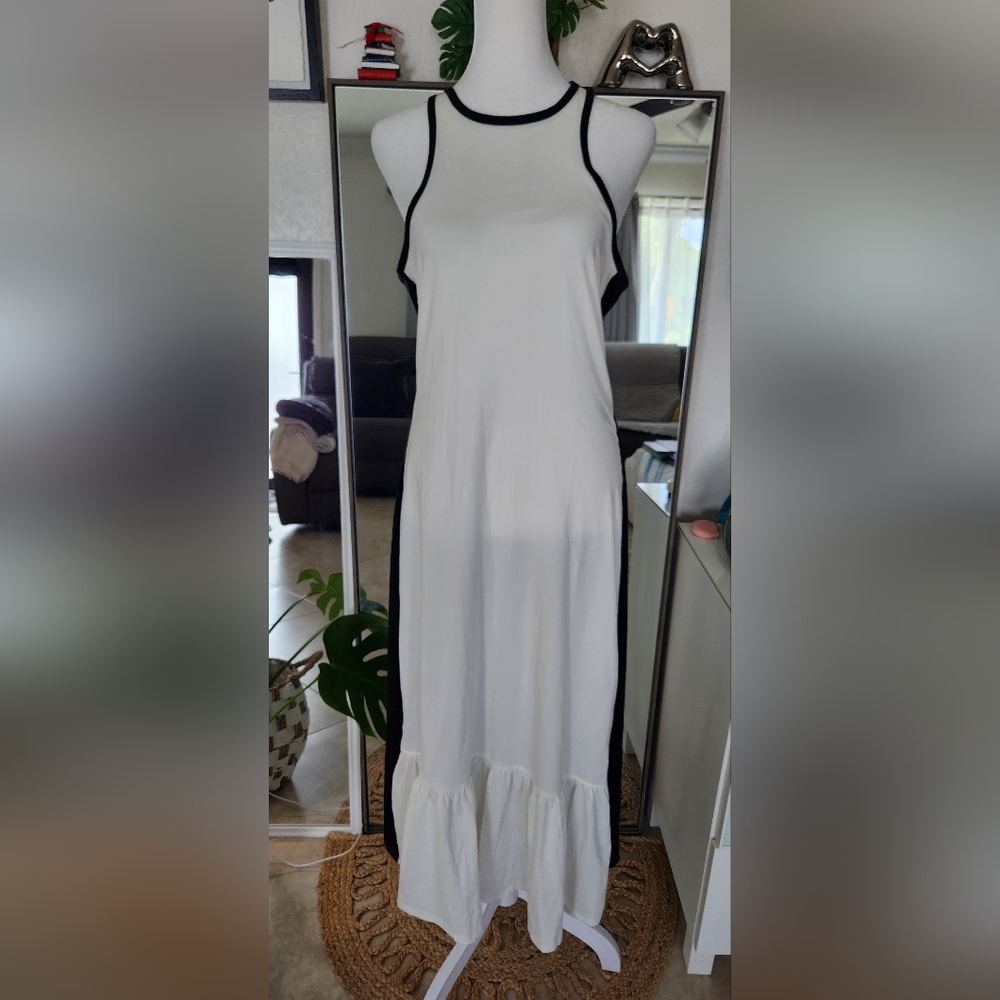 Daily Practice Colorblock Racer Midi Dress - Picture 2 of 8